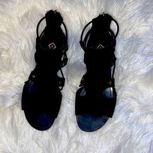 Black sandals